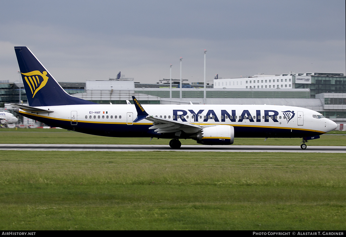 Aircraft Photo of EI-HAY | Boeing 737-8200 Max 200 | Ryanair | AirHistory.net #790092