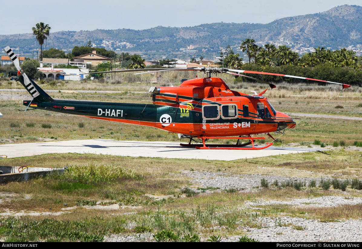 Aircraft Photo of D-HAFI | Bell 412EP | Generalitat Valenciana | AirHistory.net #790133