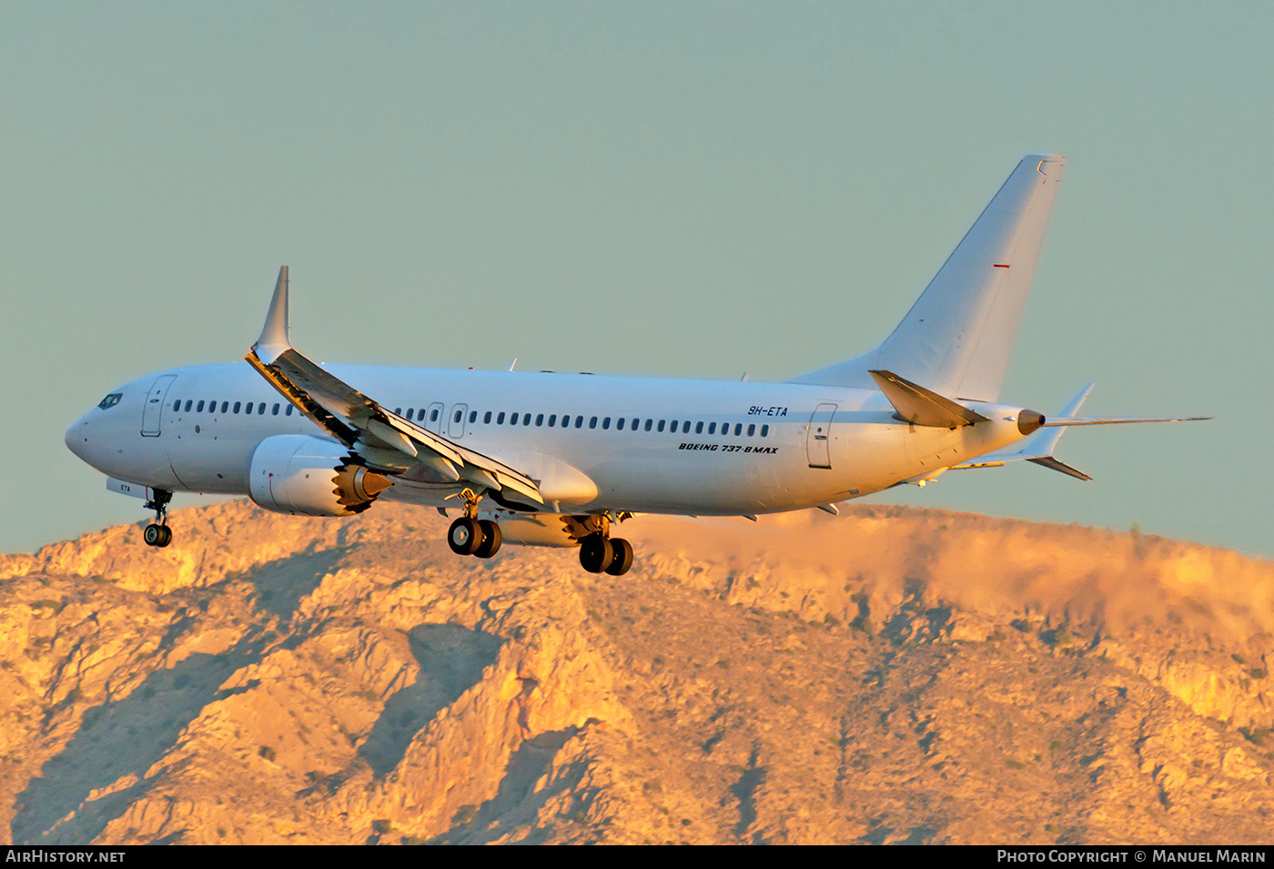 Aircraft Photo of 9H-ETA | Boeing 737-8 Max 8 | AirHistory.net #790149