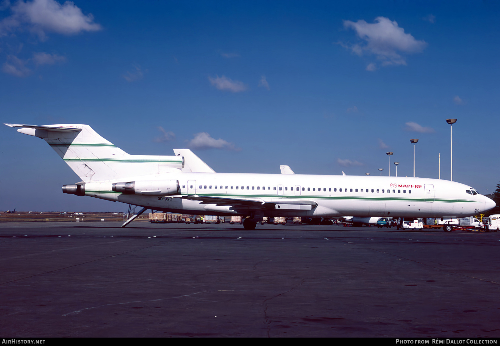 Aircraft Photo of 3D-AVC | Boeing 727-251/Adv | MAPFRE | AirHistory.net #790167