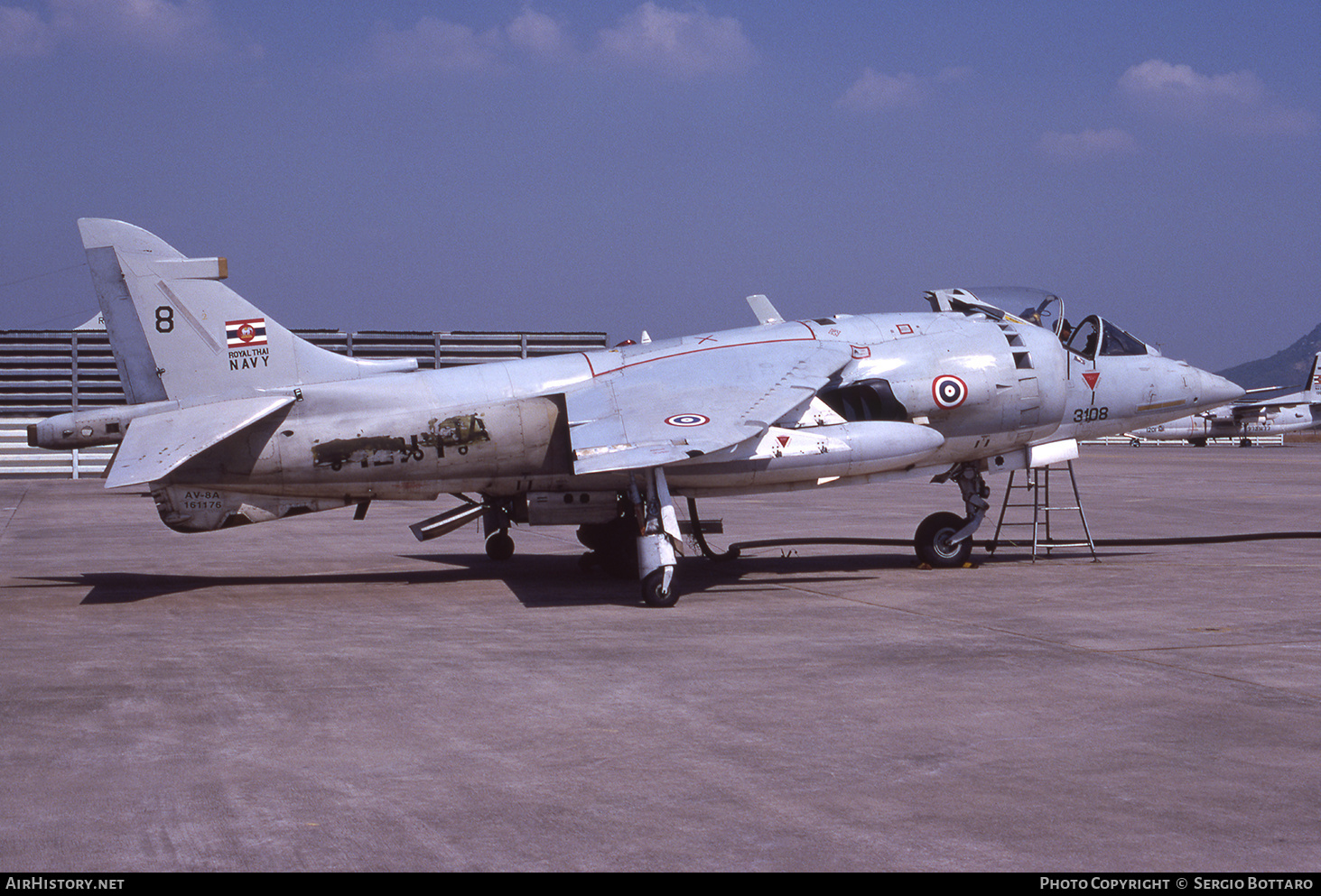 Aircraft Photo of 3108 | Hawker Siddeley AV-8A Harrier | Thailand - Navy | AirHistory.net #790184