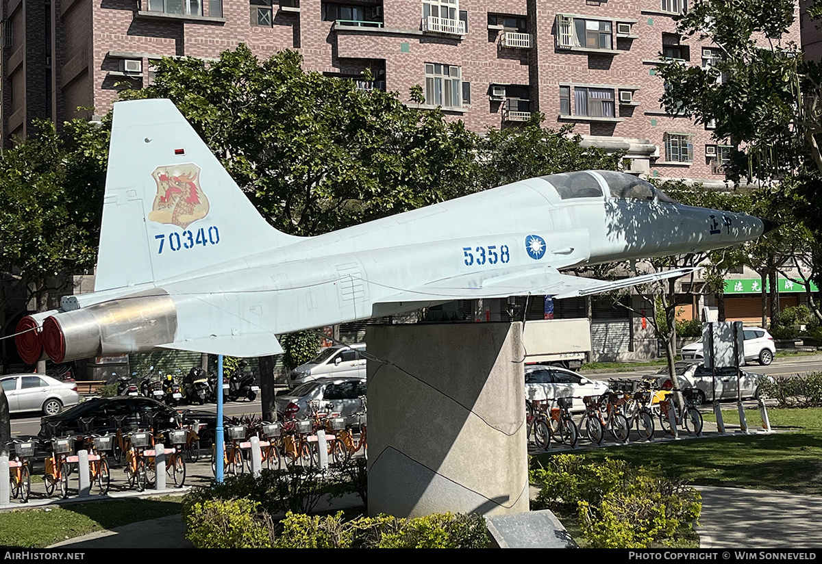 Aircraft Photo of 5358 / 70340 | Northrop F-5F Tiger II | Taiwan - Air Force | AirHistory.net #790188