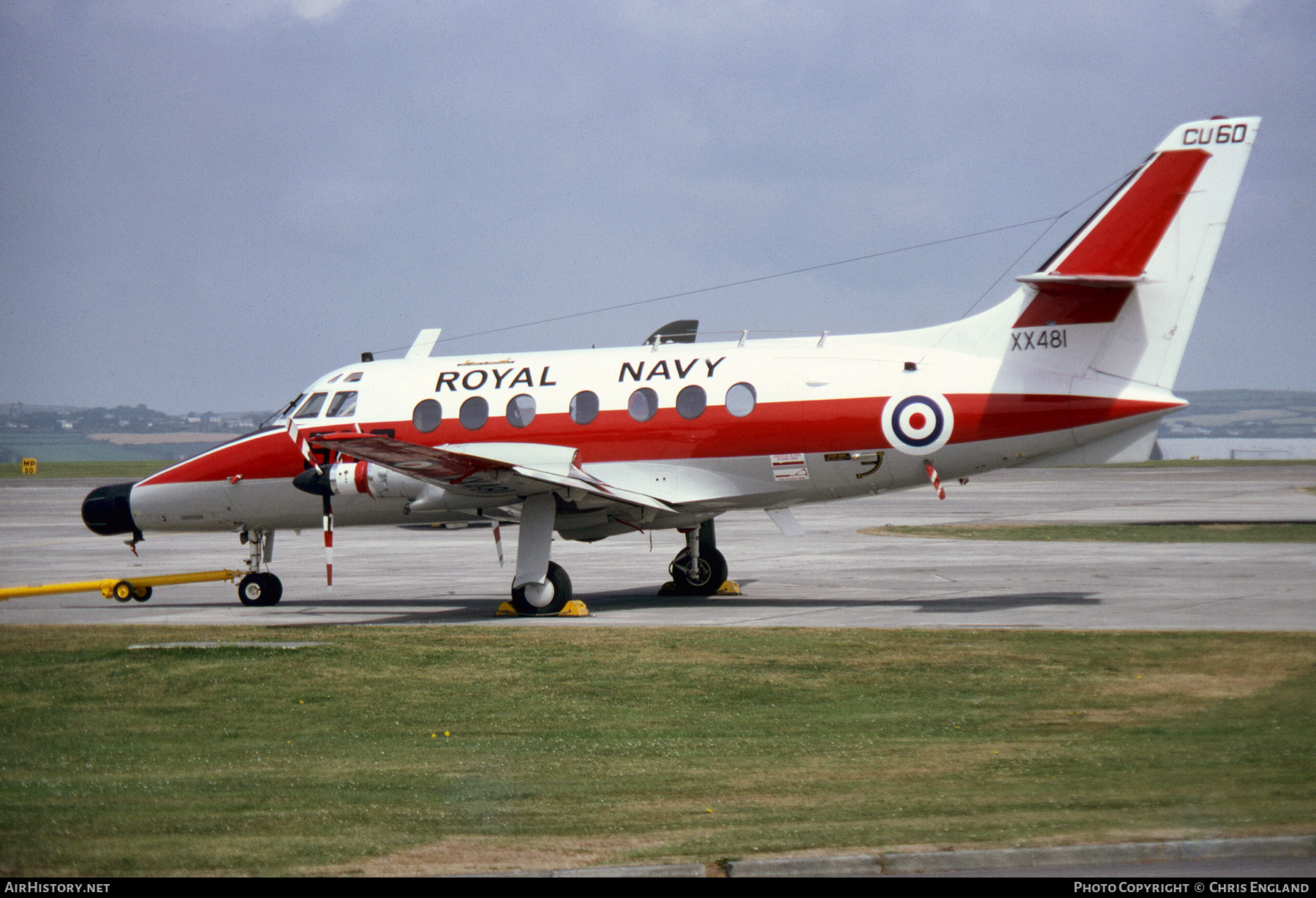 Aircraft Photo of XX481 | Scottish Aviation HP-137 Jetstream T2 | UK - Navy | AirHistory.net #790203
