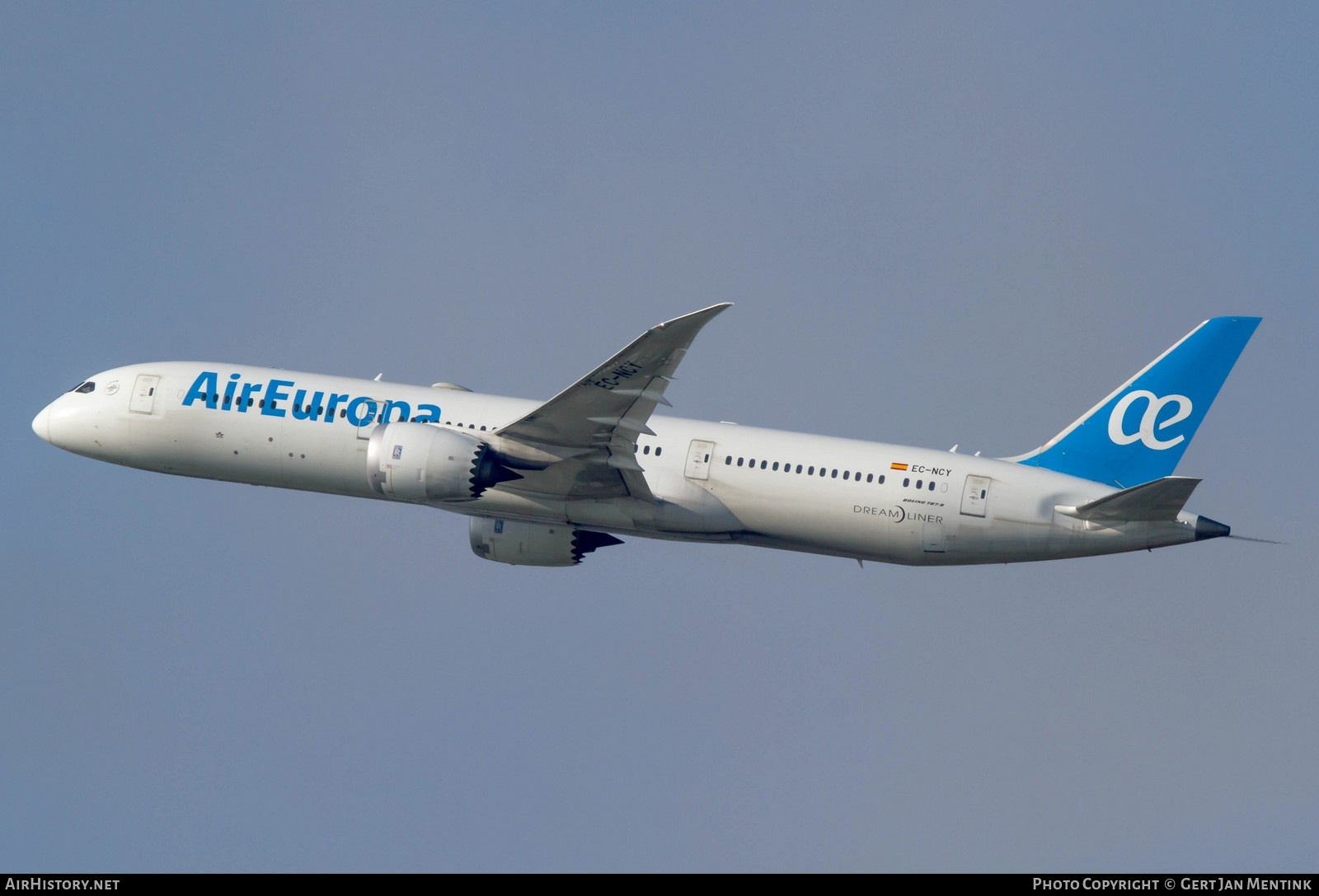 Aircraft Photo of EC-NCY | Boeing 787-9 Dreamliner | Air Europa | AirHistory.net #790236