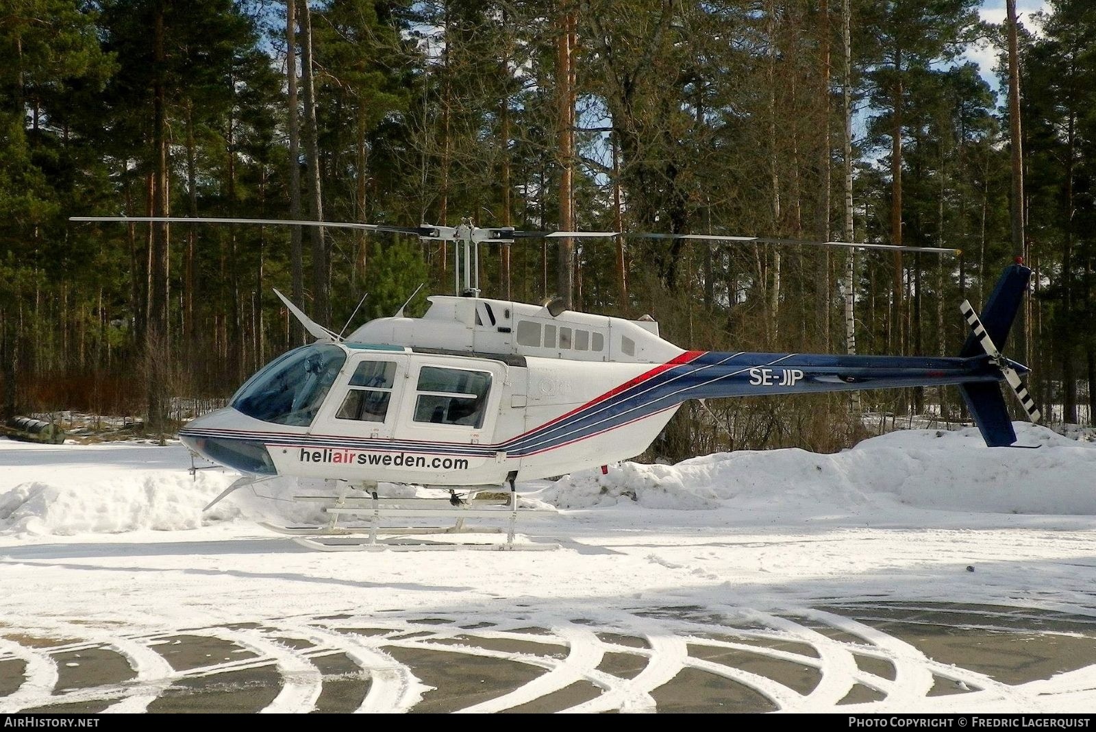 Aircraft Photo of SE-JIP | Bell 206B JetRanger II | HeliAir Sweden | AirHistory.net #790253
