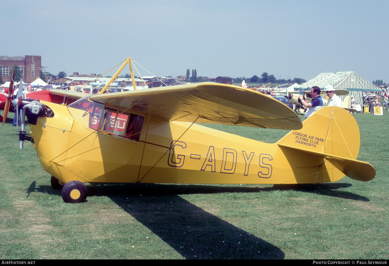 Aircraft Photo of G-ADYS | Aeronca C-3 Collegian | London Air Park Flying Club | AirHistory.net #790279
