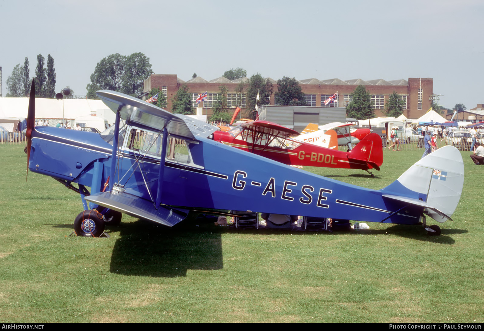 Aircraft Photo of G-AESE | De Havilland D.H. 87B Hornet Moth | AirHistory.net #790284