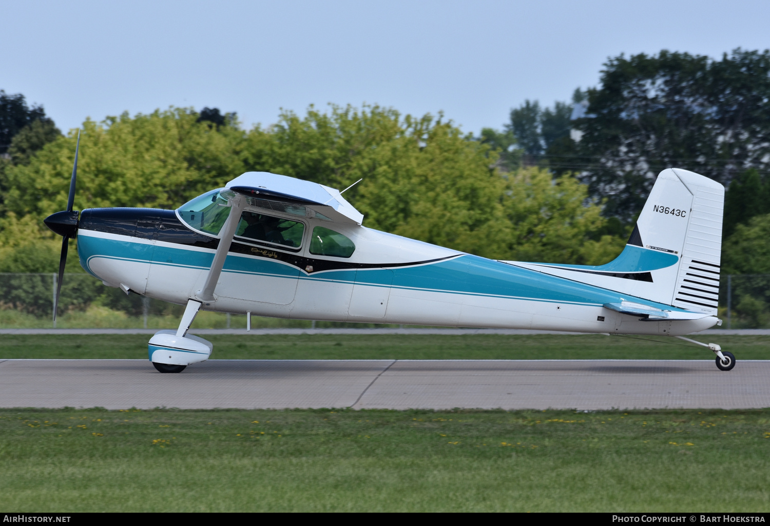Aircraft Photo of N3643C | Cessna 180 | AirHistory.net #790287