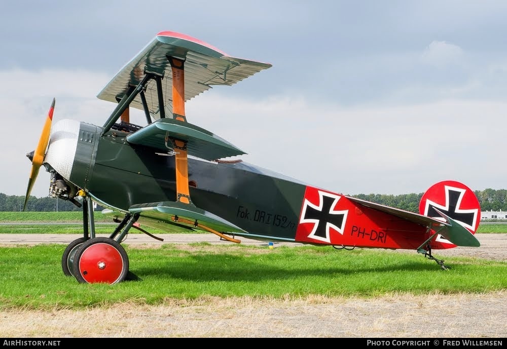 Aircraft Photo of PH-DRI | Fokker Dr.1 (replica) | Germany - Air Force | AirHistory.net #790297