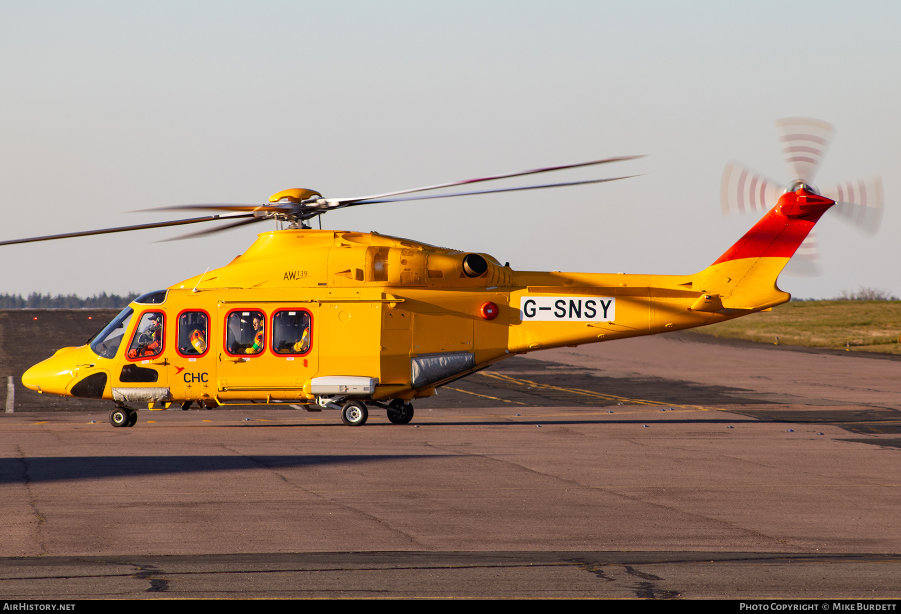 Aircraft Photo of G-SNSY | AgustaWestland AW-139 | CHC Helicopters | AirHistory.net #790327