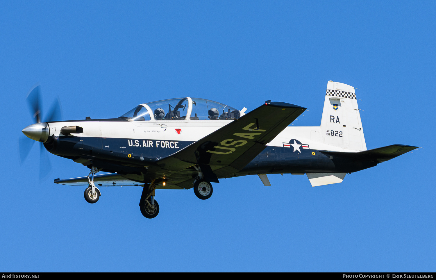 Aircraft Photo of 06-3822 / AF06-822 | Raytheon T-6A Texan II | USA - Air Force | AirHistory.net #790359