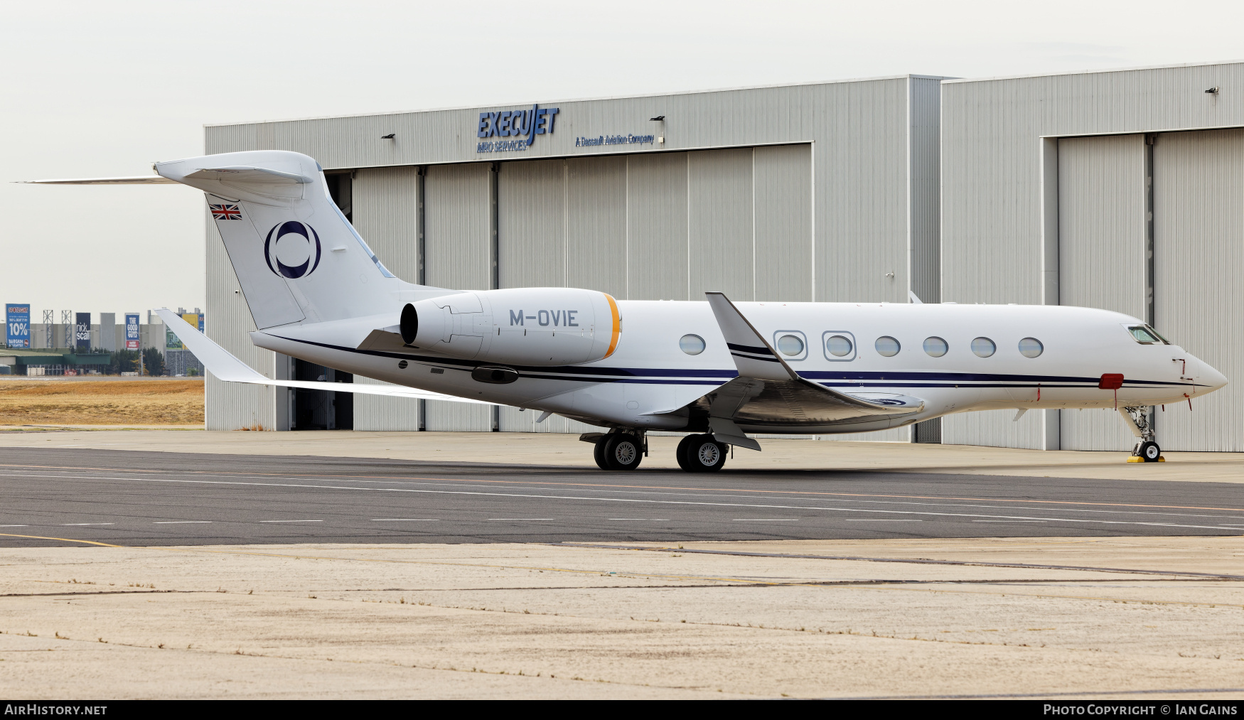 Aircraft Photo of M-OVIE | Gulfstream Aerospace G650 (G-VI) | Ineos Group | AirHistory.net #790362