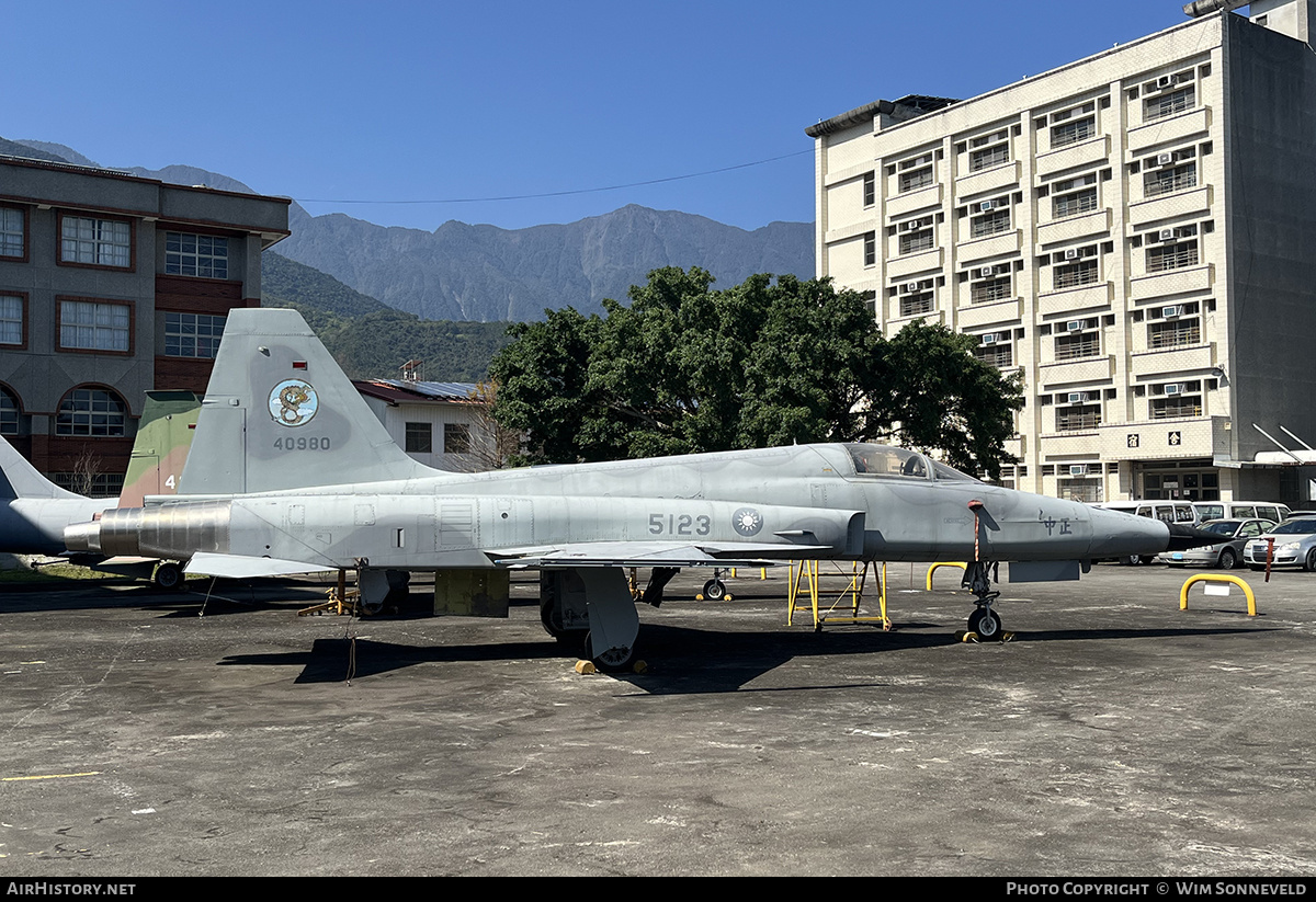 Aircraft Photo of 5123 / 40980 | Northrop F-5E Tiger II | Taiwan - Air Force | AirHistory.net #790374