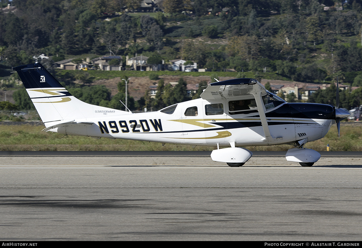 Aircraft Photo of N992DW | Cessna T206H Turbo Stationair TC | AirHistory.net #790385