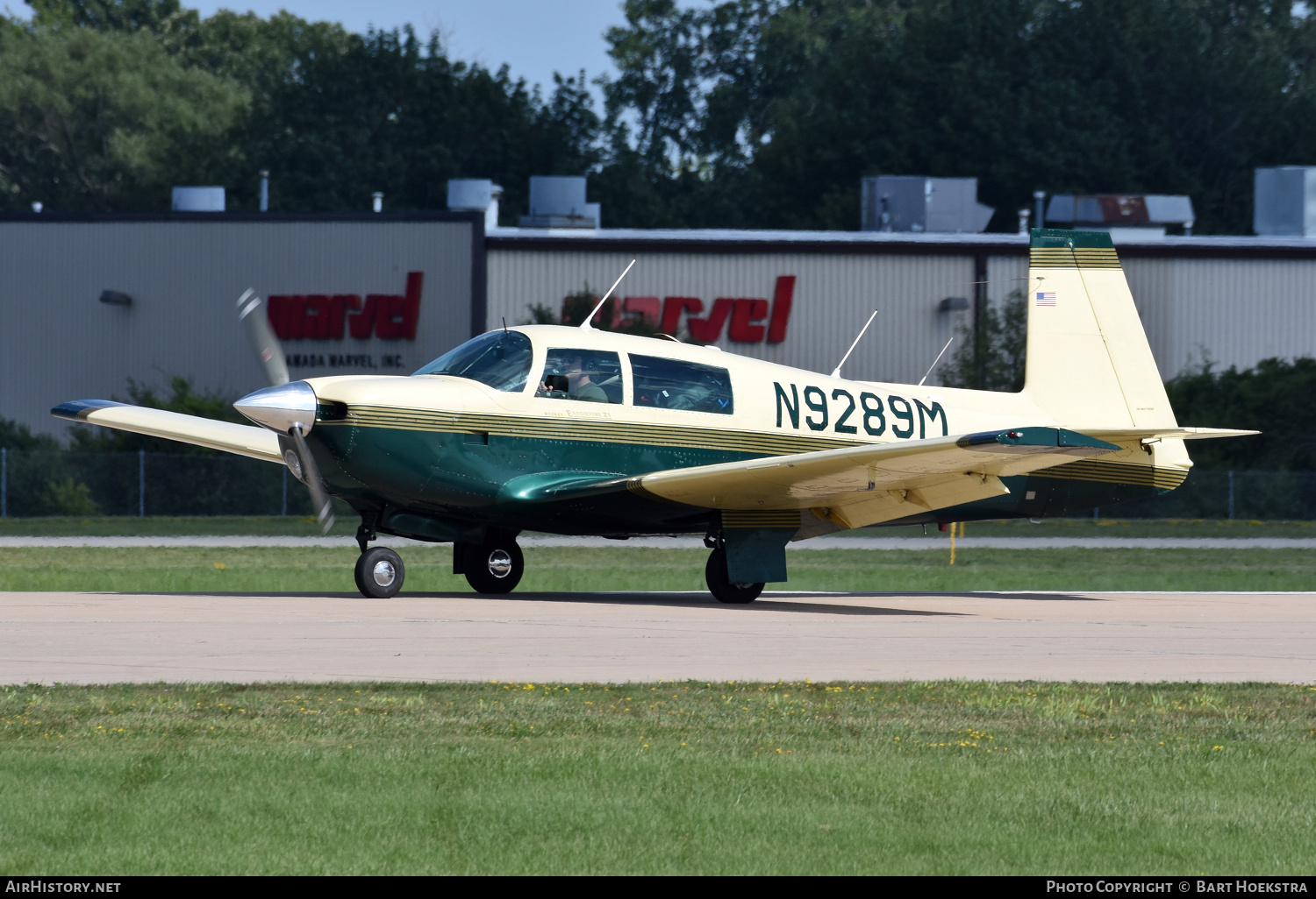 Aircraft Photo of N9289M | Mooney M-20F Executive 21 | AirHistory.net #790406