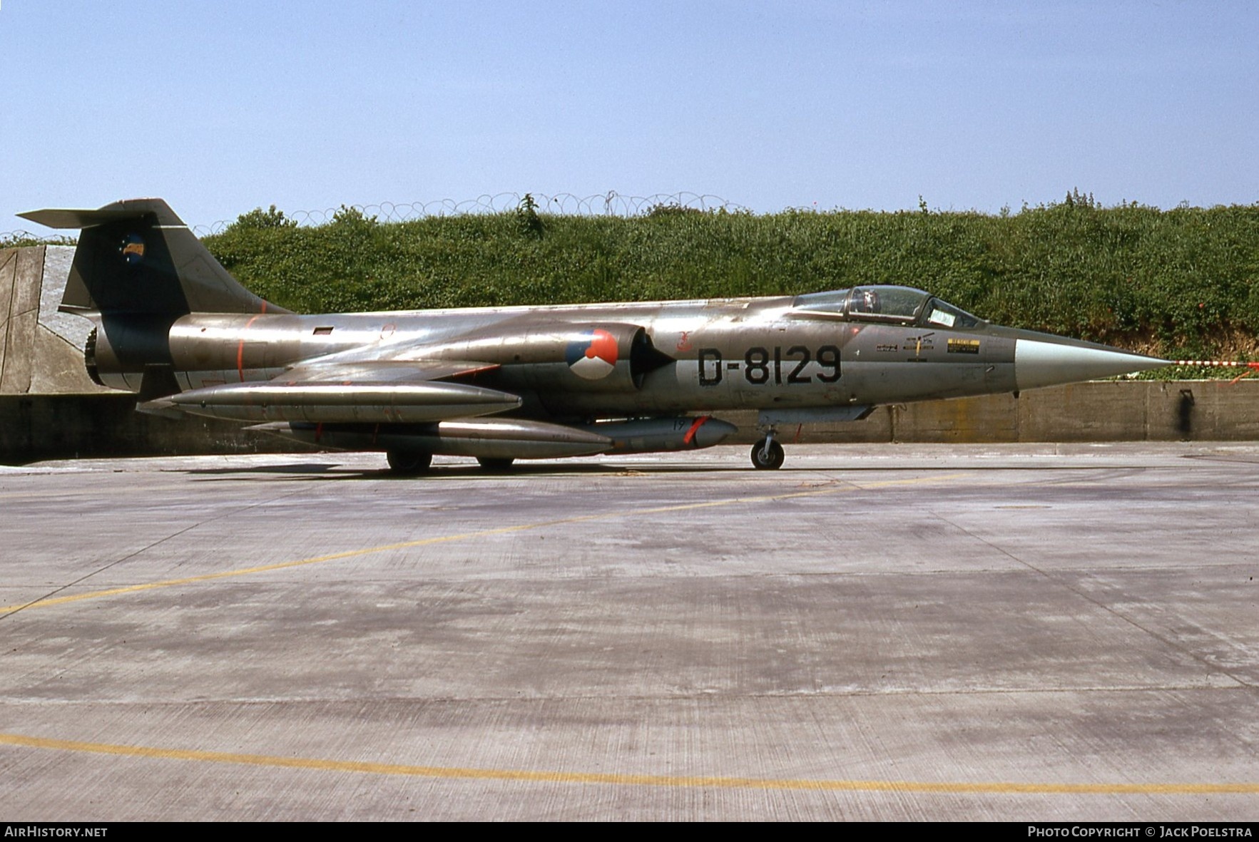Aircraft Photo of D-8129 | Lockheed RF-104G Starfighter | Netherlands - Air Force | AirHistory.net #790407