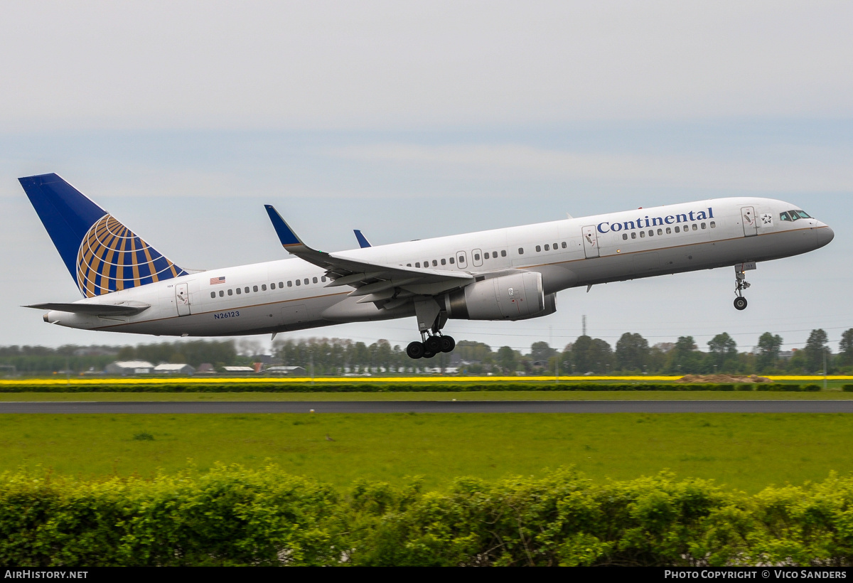 Aircraft Photo of N26123 | Boeing 757-224 | Continental Airlines | AirHistory.net #790428