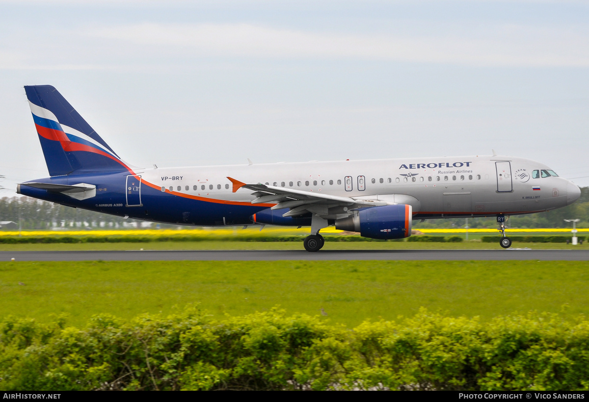 Aircraft Photo of VP-BRY | Airbus A320-214 | Aeroflot - Russian Airlines | AirHistory.net #790429