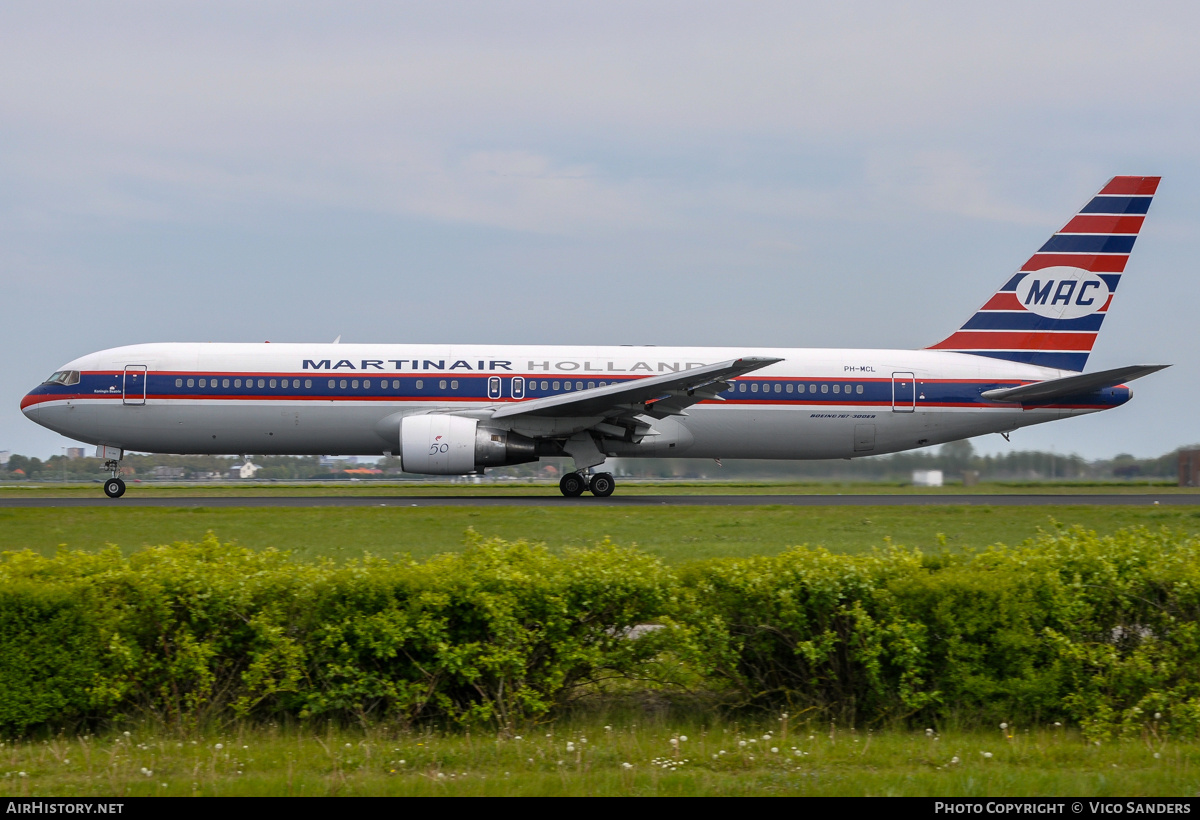 Aircraft Photo of PH-MCL | Boeing 767-31A/ER | Martinair | Martinair Holland | AirHistory.net #790431