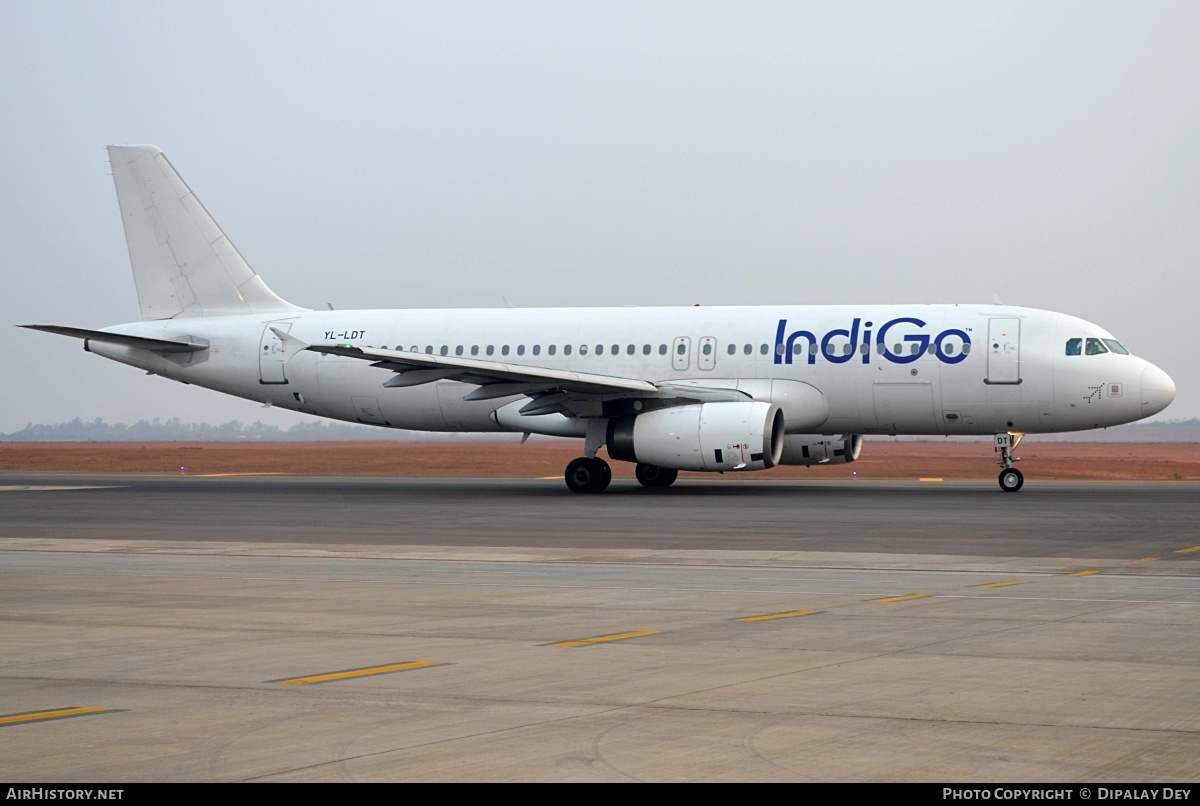 Aircraft Photo of YL-LDT | Airbus A320-232 | IndiGo | AirHistory.net #790465