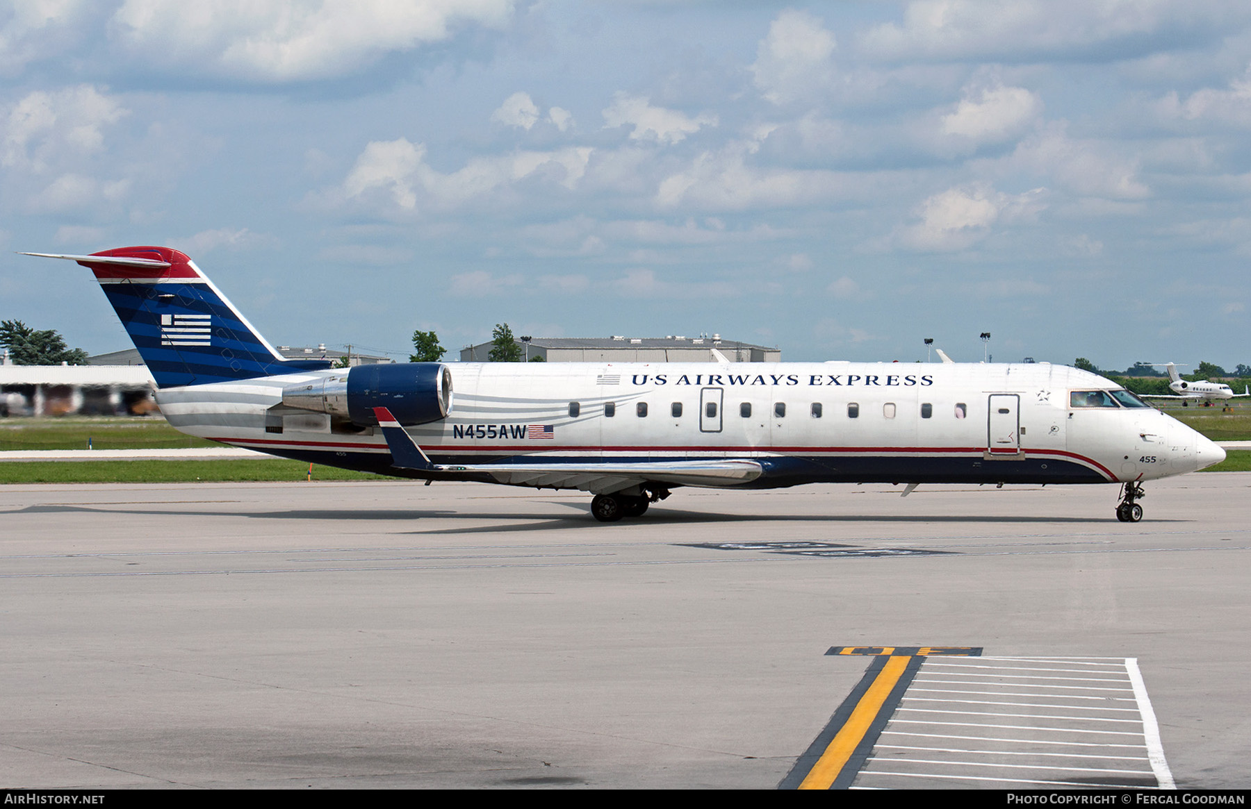 Aircraft Photo of N455AW | Bombardier CRJ-200LR (CL-600-2B19) | US Airways Express | AirHistory.net #790477