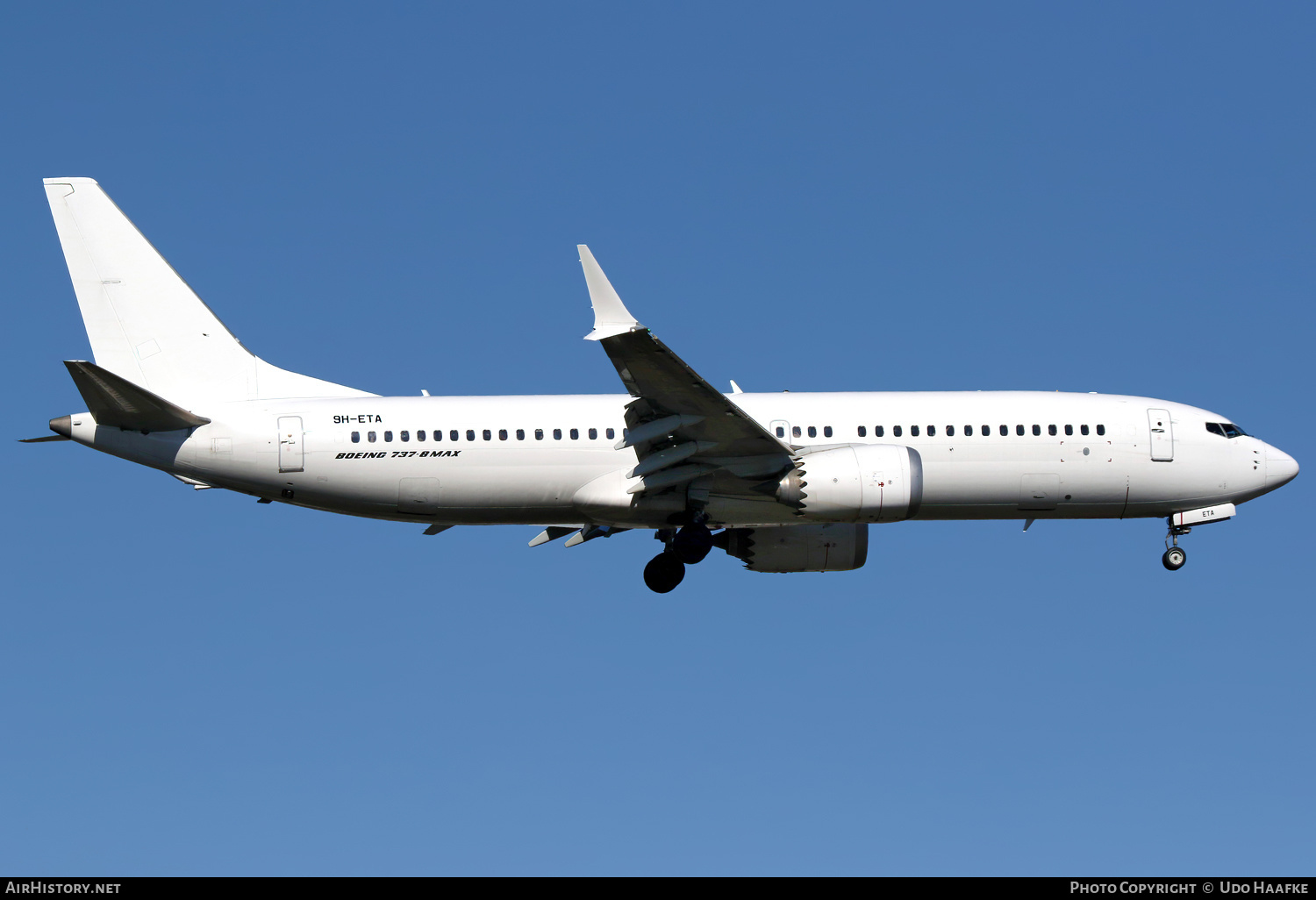 Aircraft Photo of 9H-ETA | Boeing 737-8 Max 8 | AirHistory.net #790478
