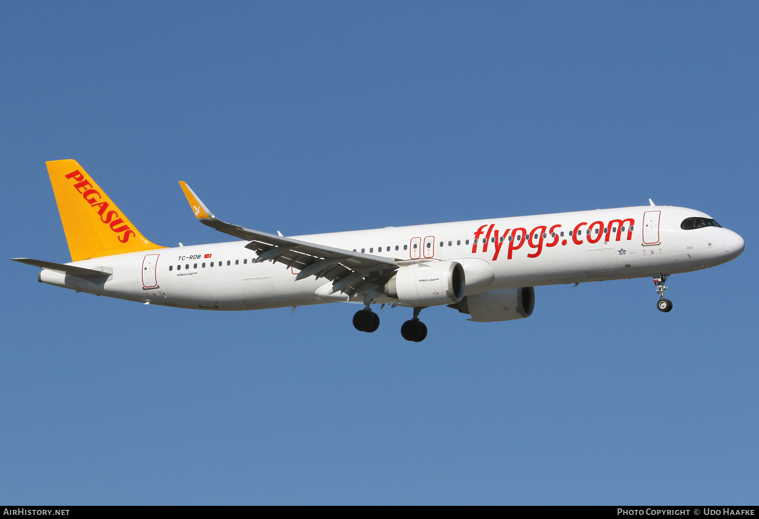 Aircraft Photo of TC-RDB | Airbus A321-251NX | Pegasus Airlines | AirHistory.net #790484