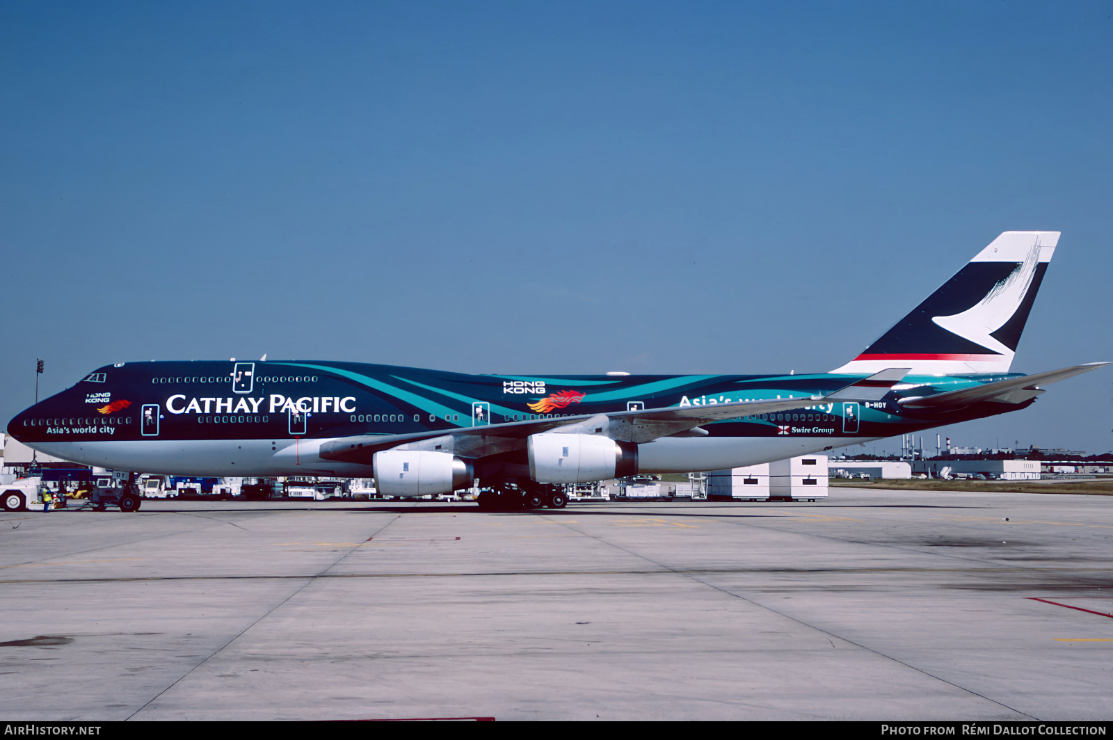Aircraft Photo of B-HOY | Boeing 747-467 | Cathay Pacific Airways | AirHistory.net #790557