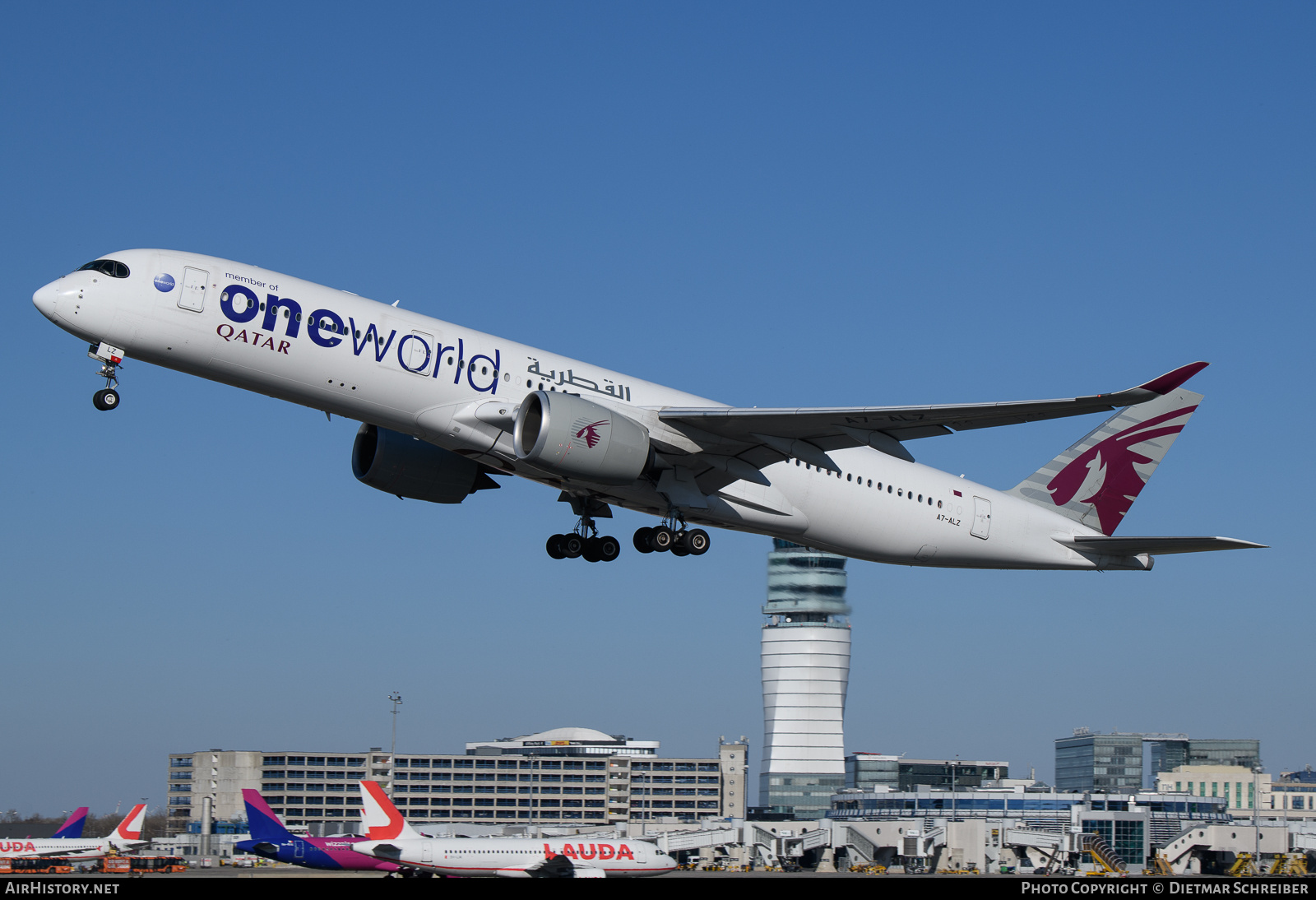 Aircraft Photo of A7-ALZ | Airbus A350-941 | Qatar Airways | AirHistory.net #790564