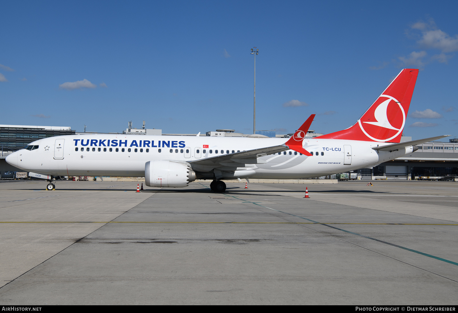 Aircraft Photo of TC-LCU | Boeing 737-8 Max 8 | Turkish Airlines | AirHistory.net #790596