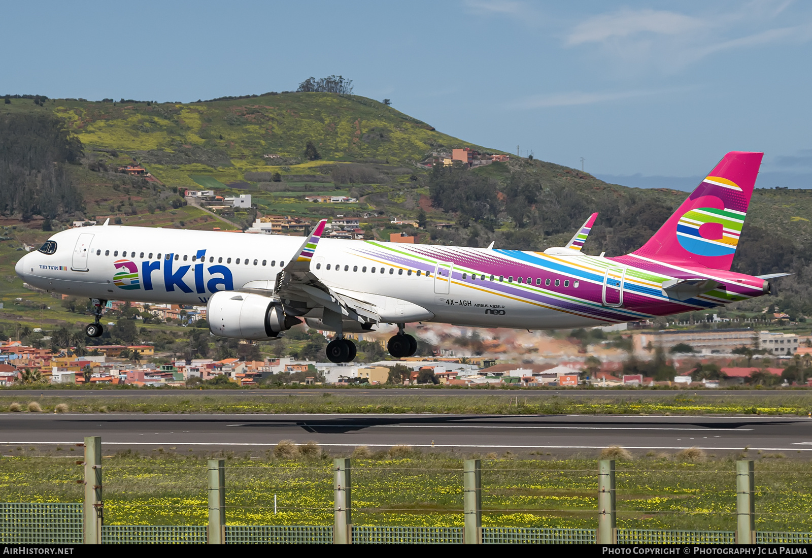 Aircraft Photo of 4X-AGH | Airbus A321-251NX | Arkia Israeli Airlines | AirHistory.net #790603