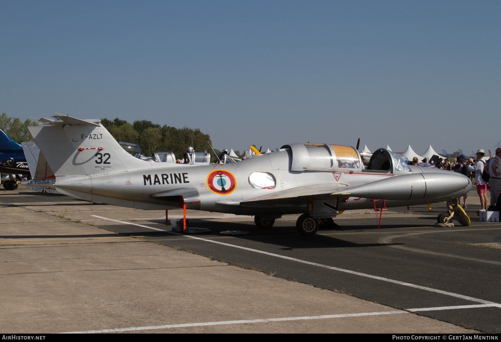 Aircraft Photo of F-AZLT / 32 | Morane-Saulnier MS-760 Paris | France - Navy | AirHistory.net #790610