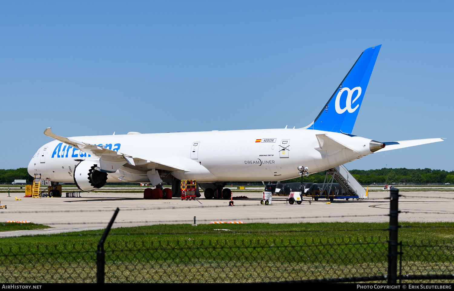 Aircraft Photo of N20036 / MD | Boeing 787-9 Dreamliner | Air Europa | AirHistory.net #790625