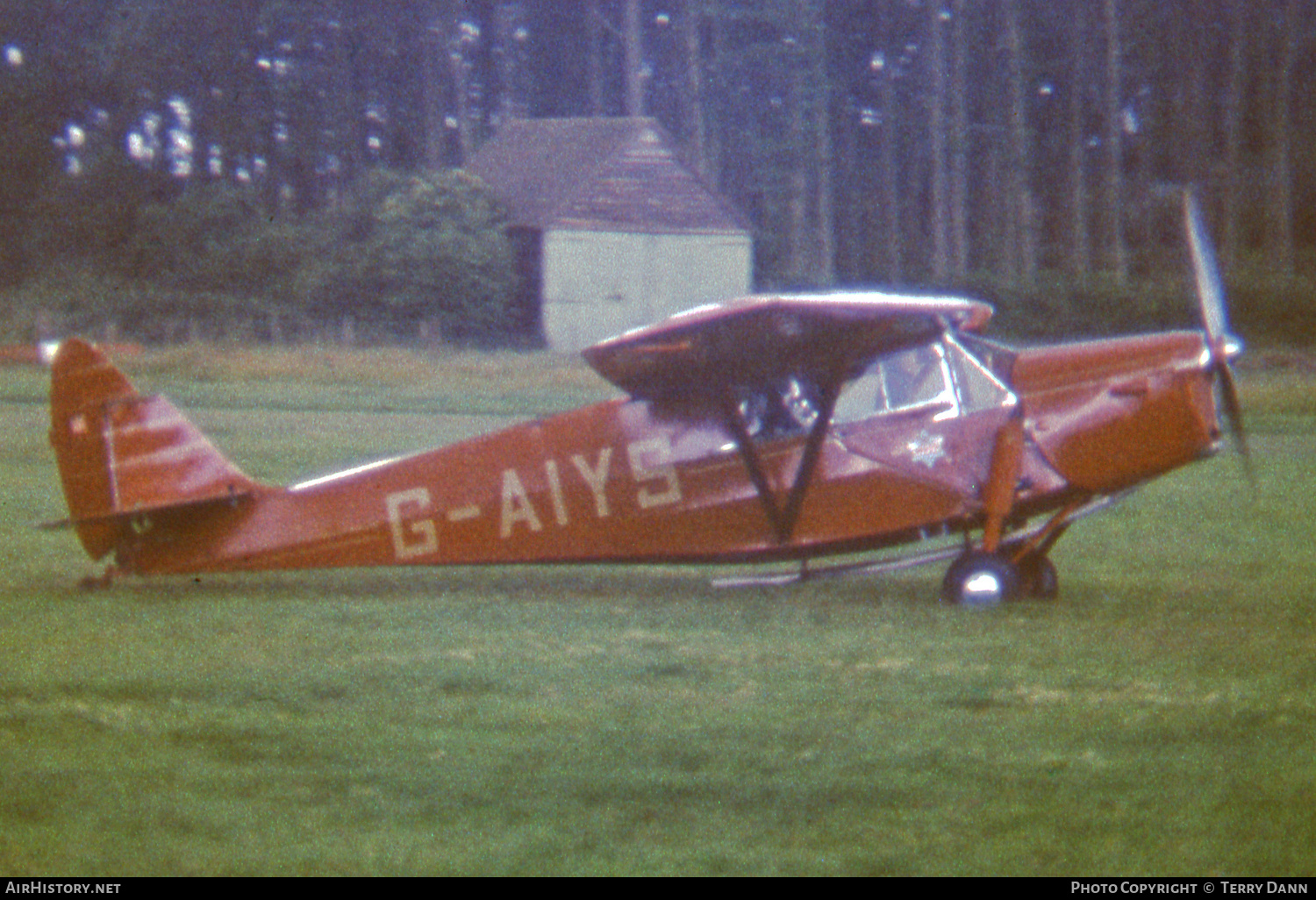 Aircraft Photo of G-AIYS | De Havilland D.H. 85 Leopard Moth | AirHistory.net #790650