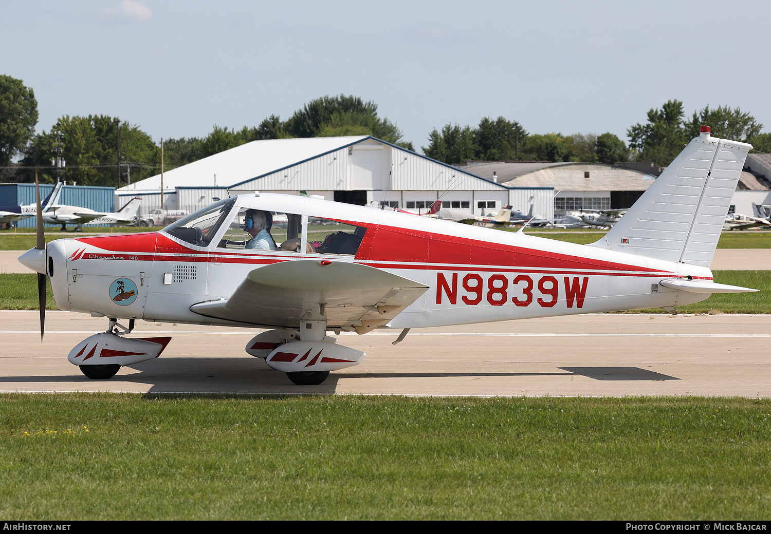 Aircraft Photo of N9839W | Piper PA-28-140 Cherokee | AirHistory.net #790684