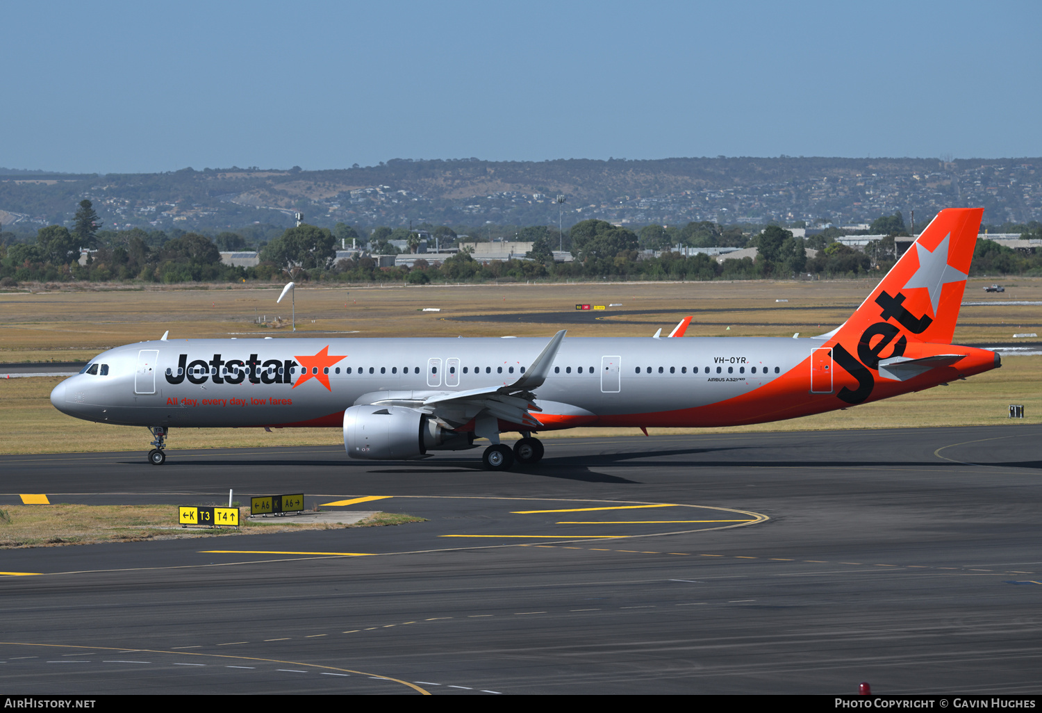 Aircraft Photo of VH-OYR | Airbus A321-251NX | Jetstar Airways | AirHistory.net #790688