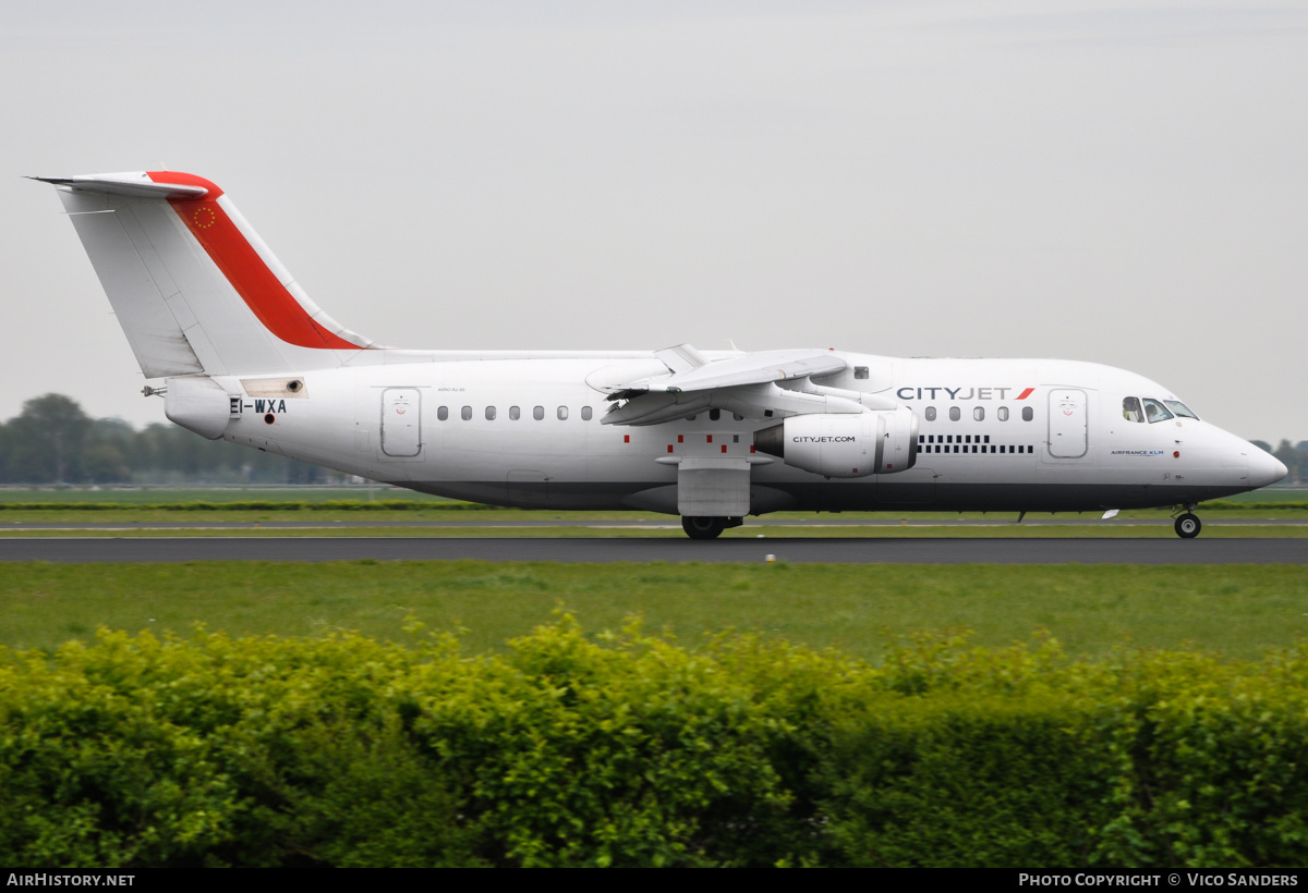 Aircraft Photo of EI-WXA | BAE Systems Avro 146-RJ85 | CityJet | AirHistory.net #790712