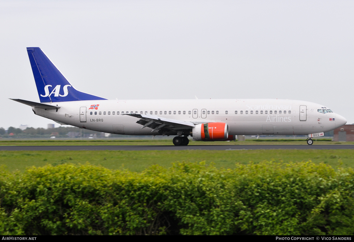Aircraft Photo of LN-BRQ | Boeing 737-405 | Scandinavian Airlines - SAS | AirHistory.net #790713