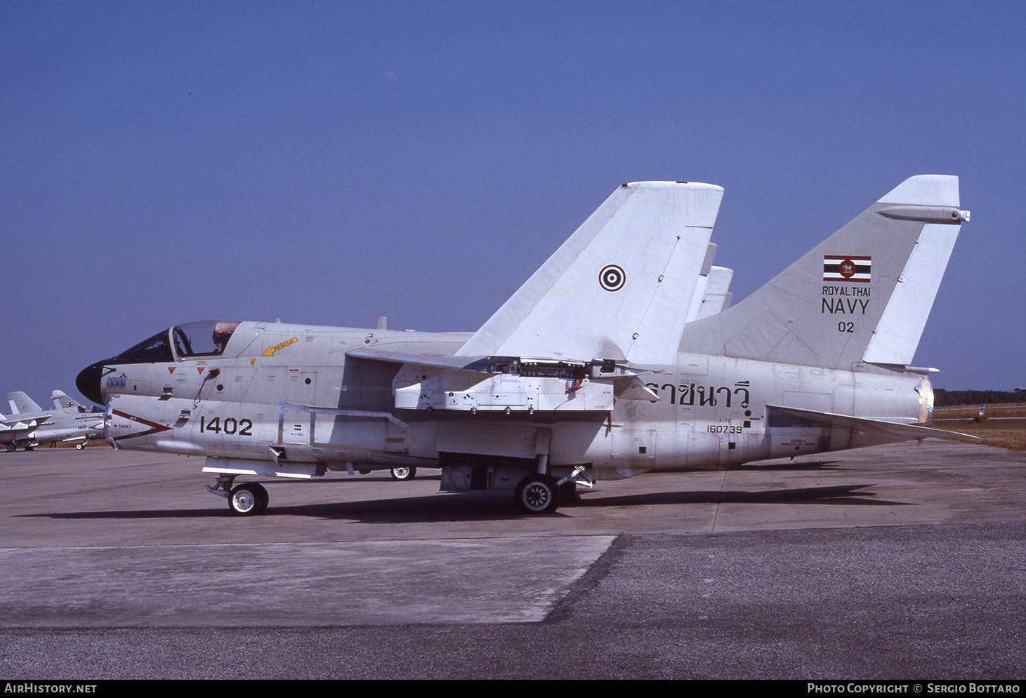 Aircraft Photo of 1402 | LTV A-7E Corsair II | Thailand - Navy | AirHistory.net #790737