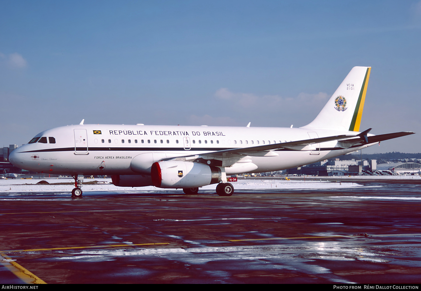 Aircraft Photo of 2101 | Airbus VC-1A (A319-133/CJ) | Brazil - Air Force | AirHistory.net #790741