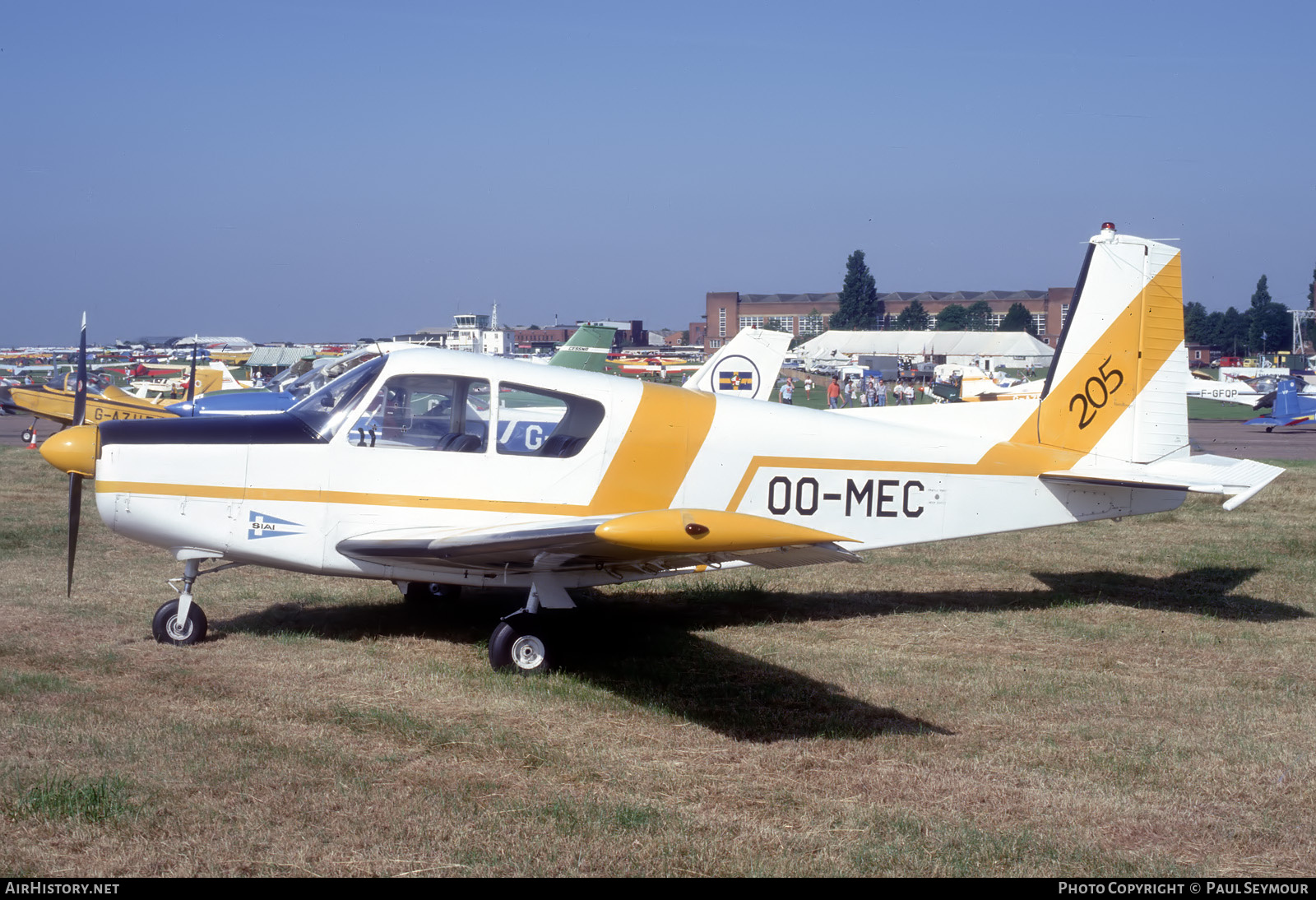 Aircraft Photo of OO-MEC | SIAI-Marchetti S-205-18R | AirHistory.net #790776