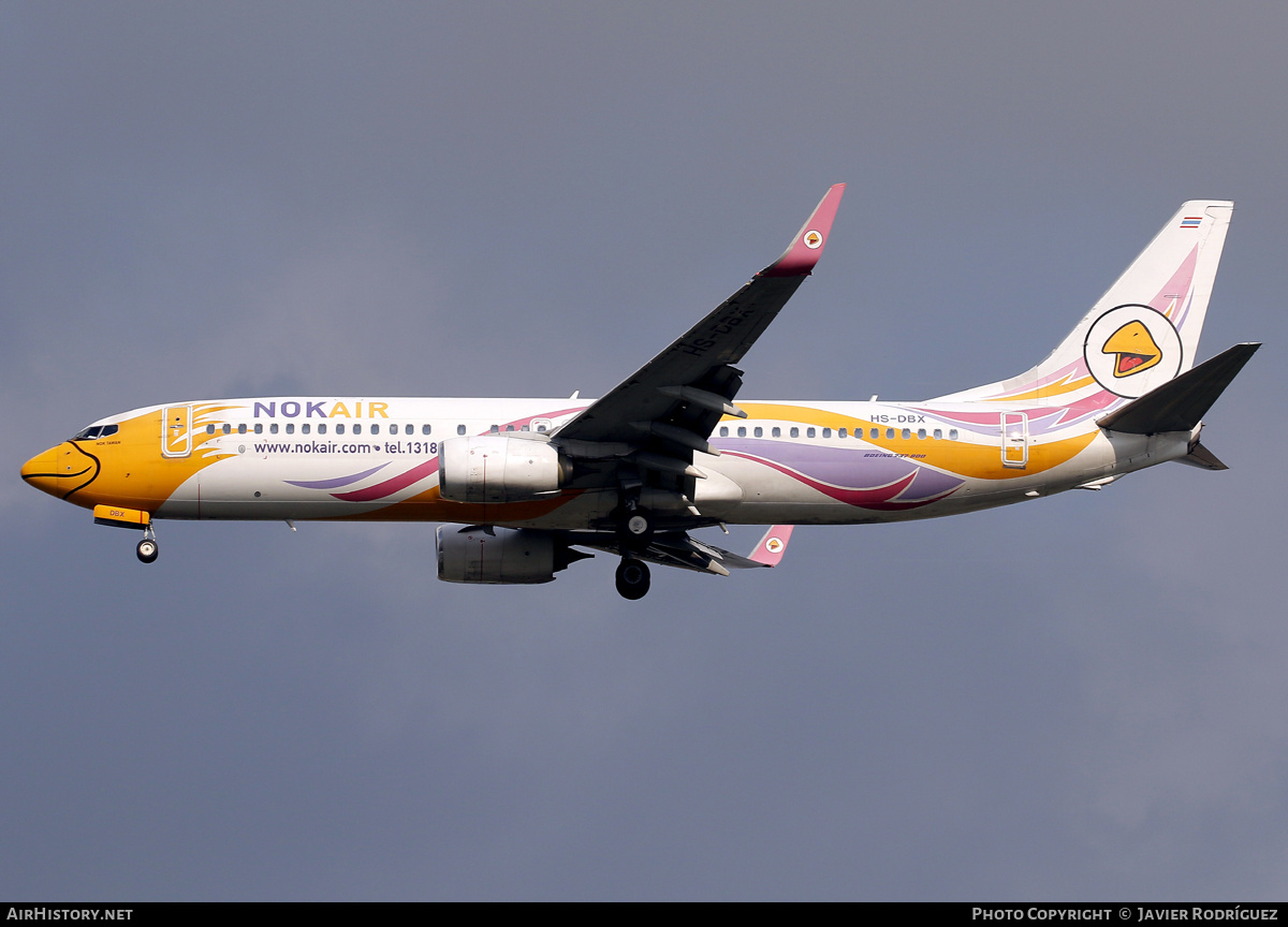 Aircraft Photo of HS-DBX | Boeing 737-800 | Nok Air | AirHistory.net #790807