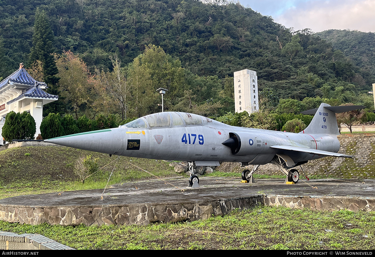 Aircraft Photo of 4179 / 61-3083 | Lockheed TF-104G Starfighter | Taiwan - Air Force | AirHistory.net #790830