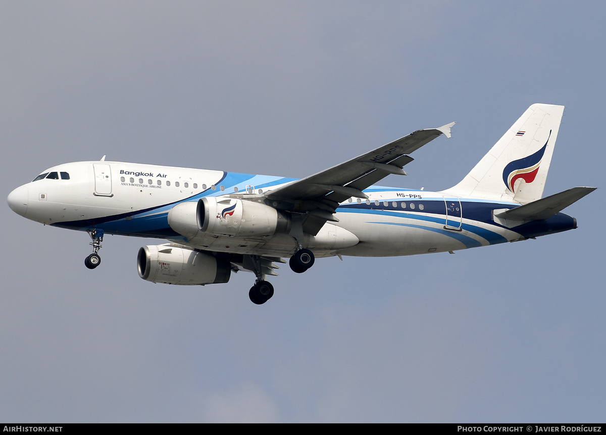 Aircraft Photo of HS-PPS | Airbus A319-132 | Bangkok Airways | AirHistory.net #790868