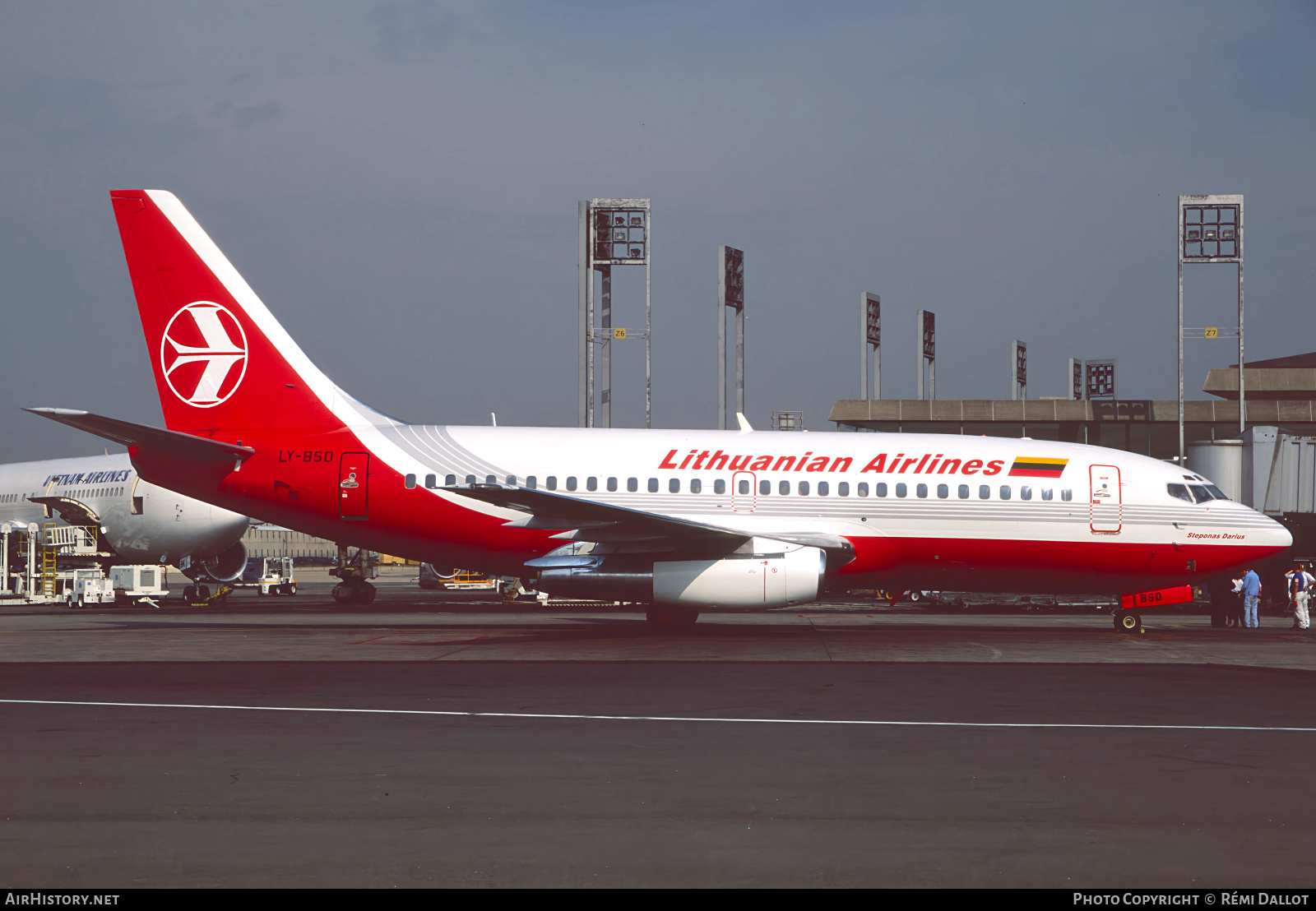 Aircraft Photo of LY-BSD | Boeing 737-2T4/Adv | Lithuanian Airlines | AirHistory.net #790872