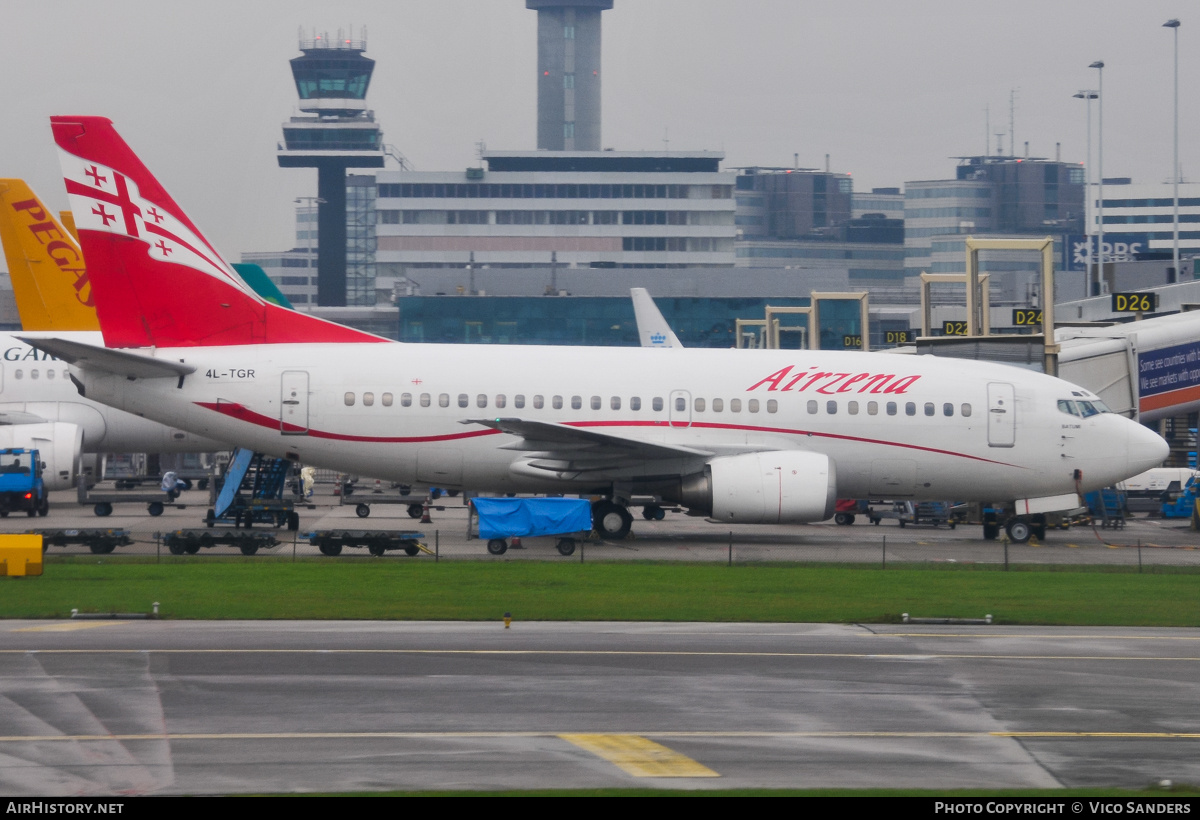 Aircraft Photo of 4L-TGR | Boeing 737-59D | Airzena - Georgian Airways | AirHistory.net #790880