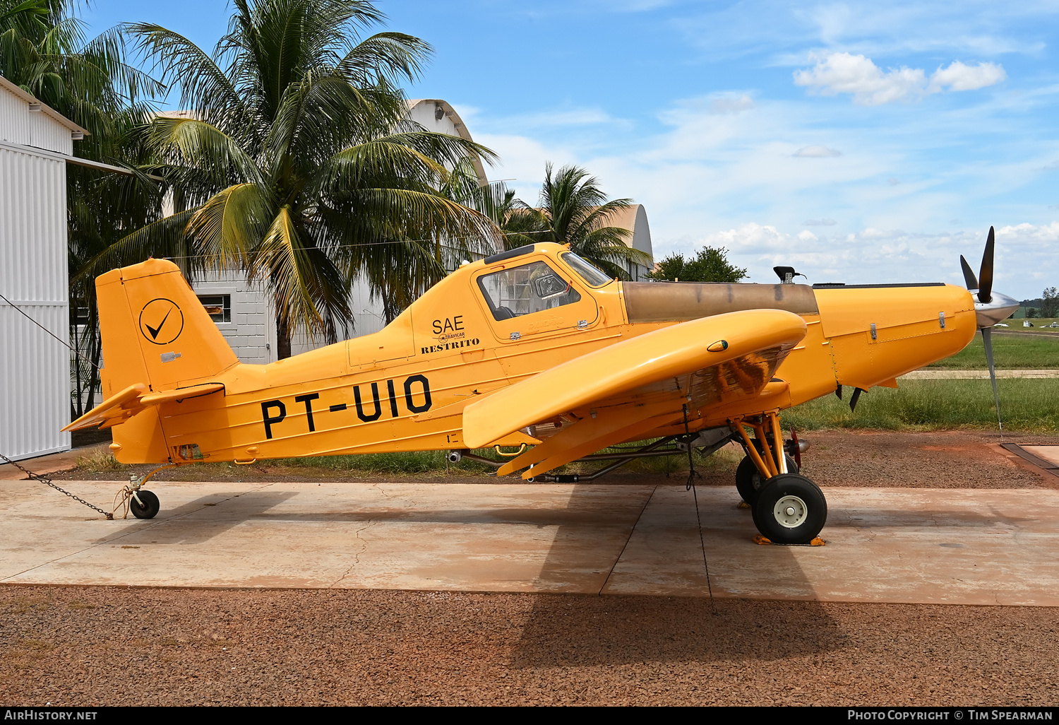 Aircraft Photo of PT-UIO | Embraer EMB-202 Ipanemao | AirHistory.net #790921