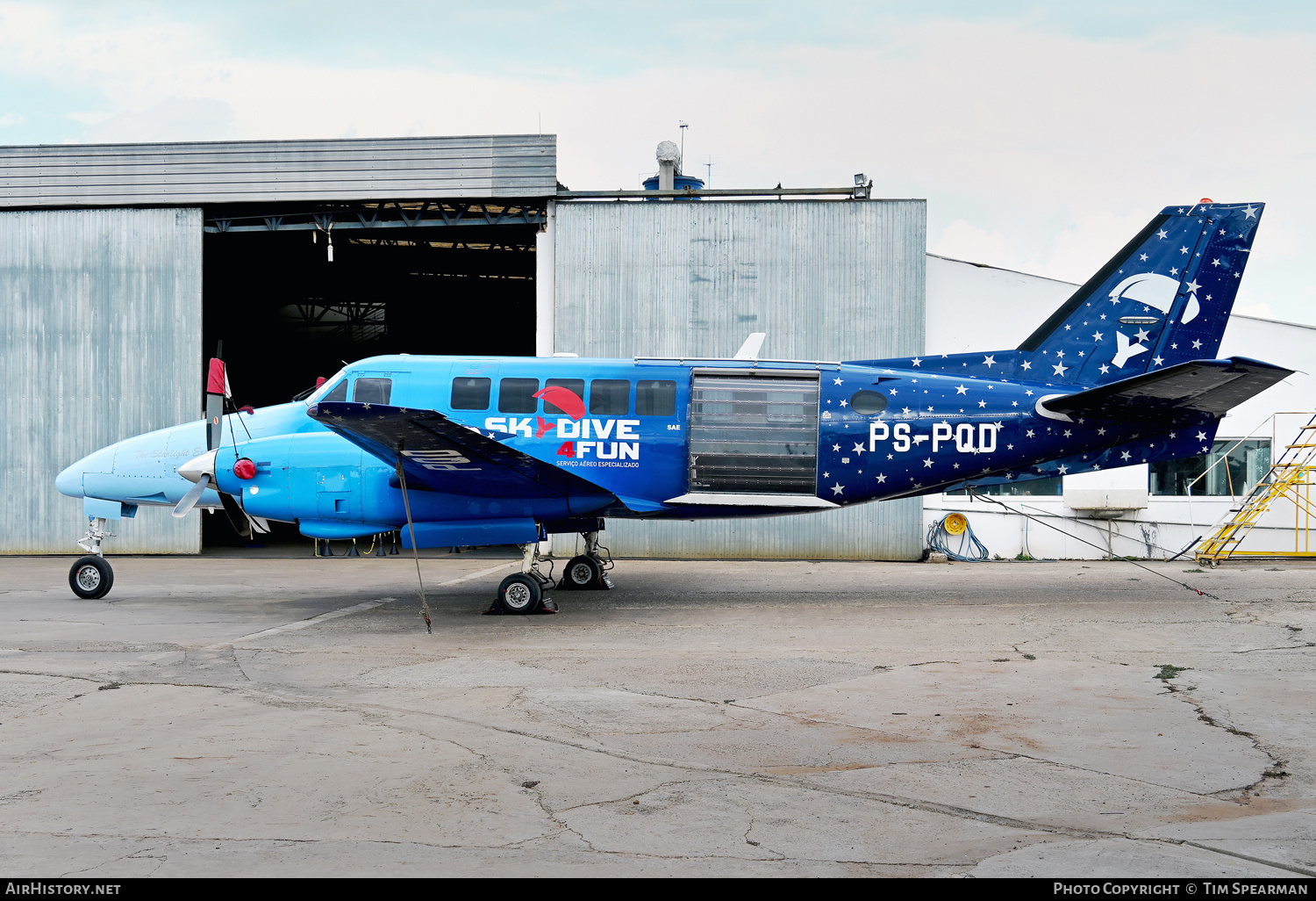 Aircraft Photo of PS-PQD | Beech 99 | Skydive 4Fun | AirHistory.net #790930