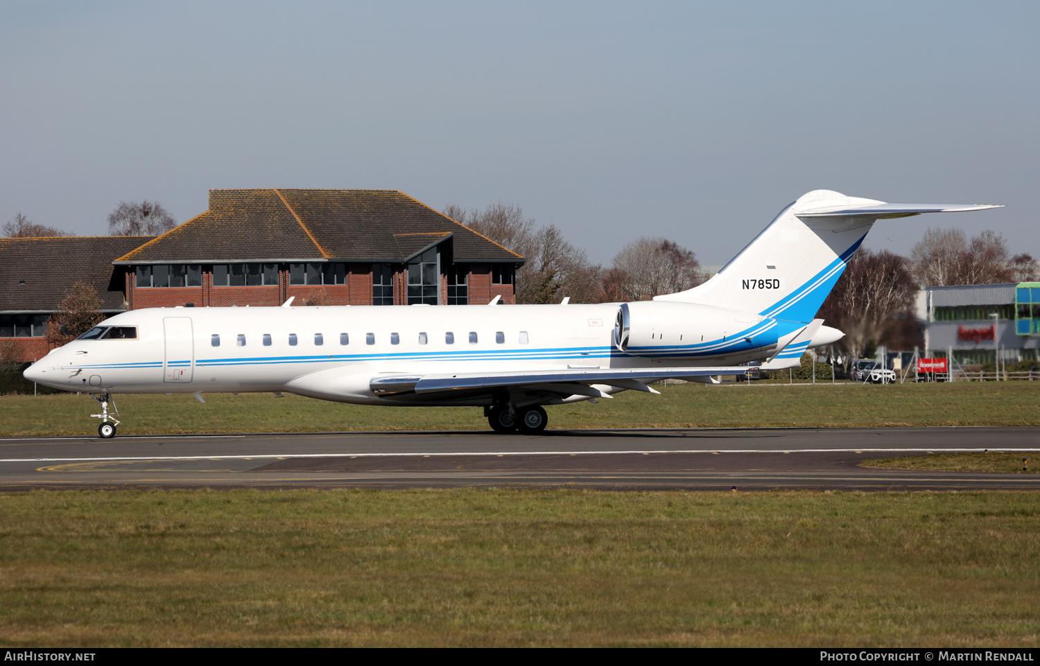 Aircraft Photo of N785D | Bombardier Global 6000 (BD-700-1A10) | AirHistory.net #790940