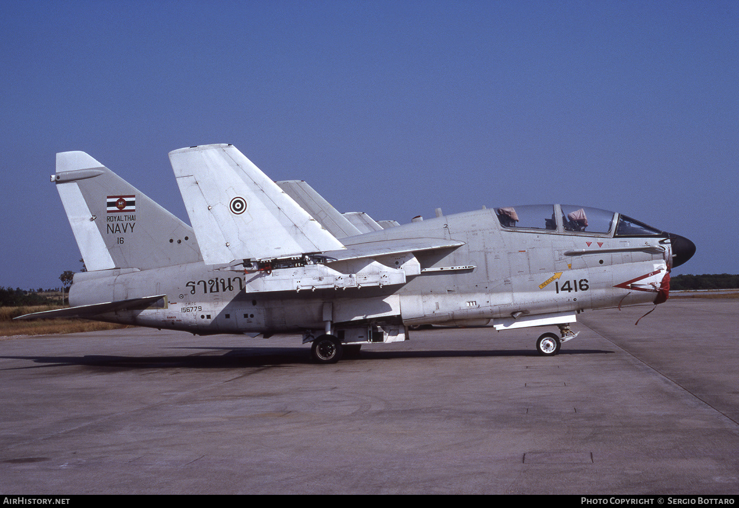 Aircraft Photo of 1416 | LTV TA-7C Corsair II | Thailand - Navy | AirHistory.net #790942